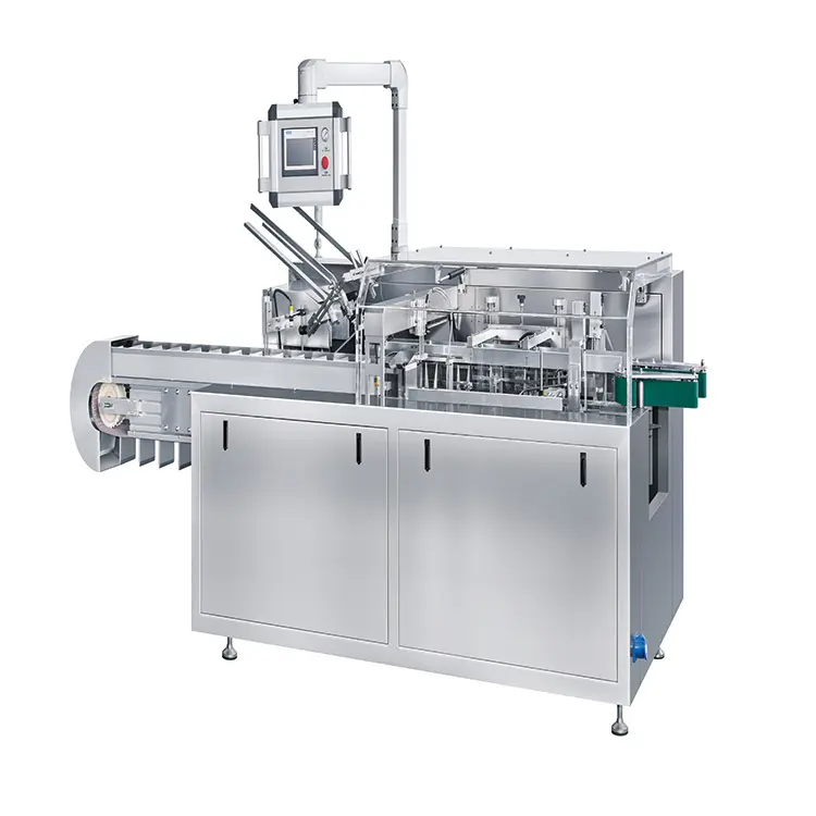 Cartoning machine for candy retail display cartons
