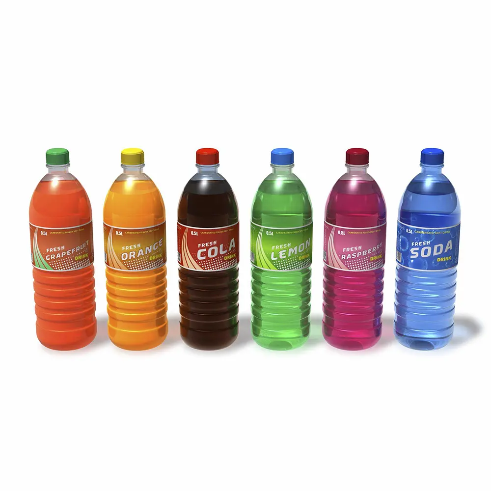 Beverage plastic bottles
