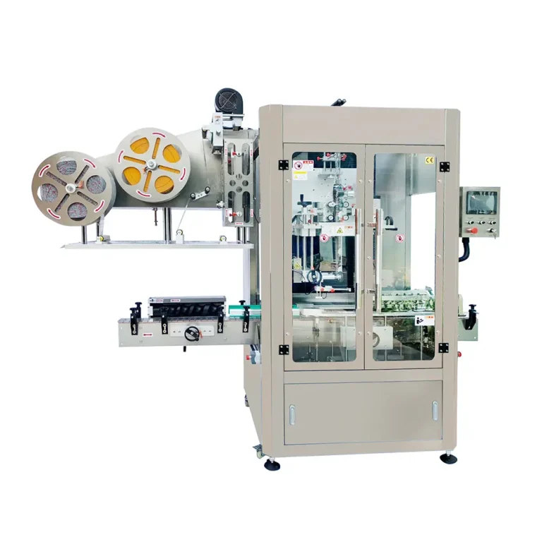 Sleeve labeling machine