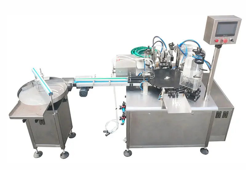 Pharmaceutical vial filling machine by Qualipak