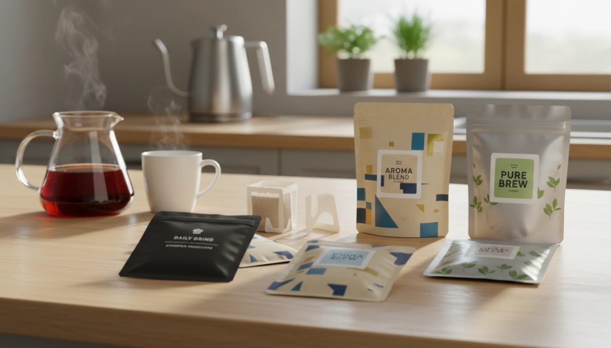 Drip Coffee Bag Packaging Materials Guide for Freshness