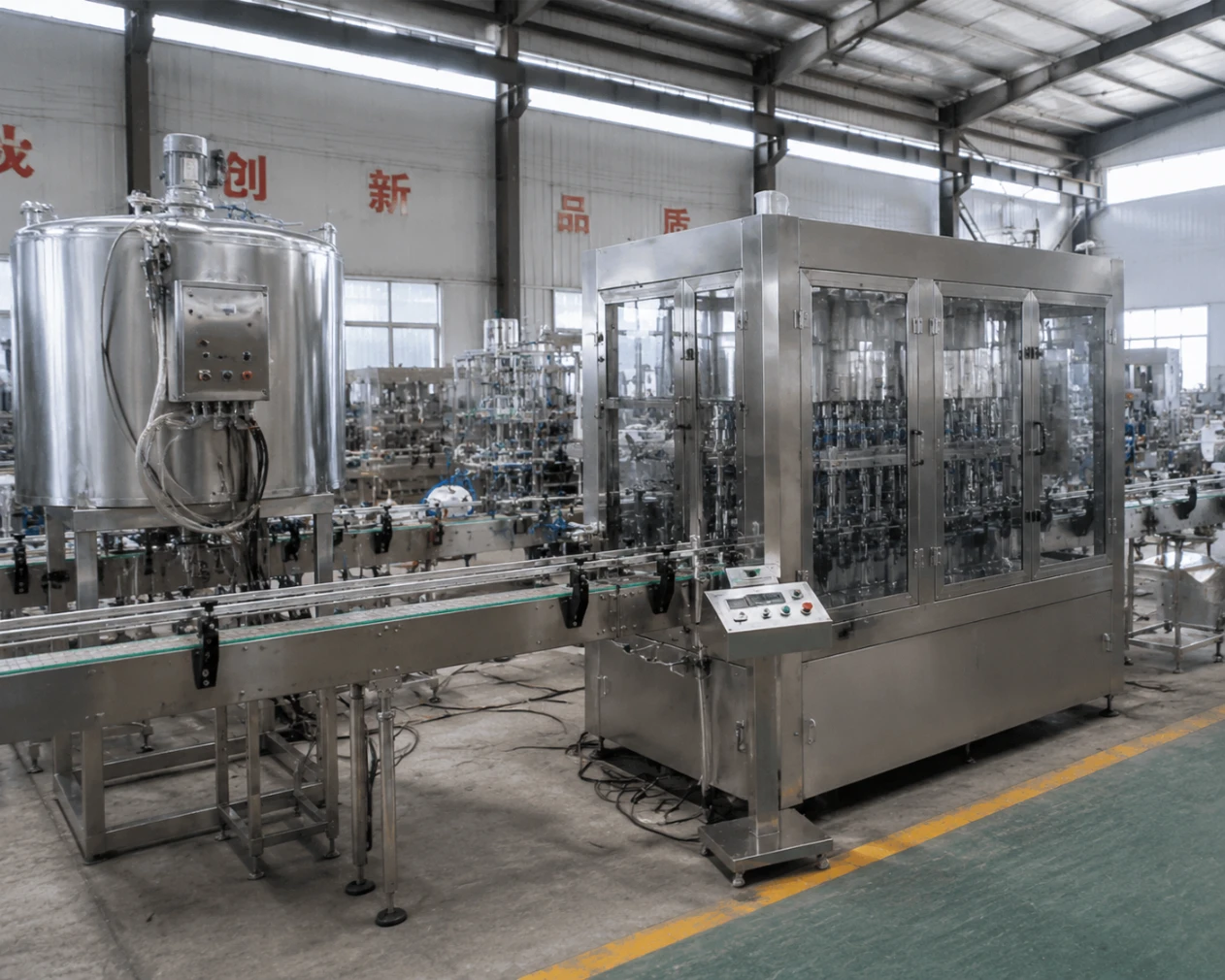 Italian EVOO premium glass line