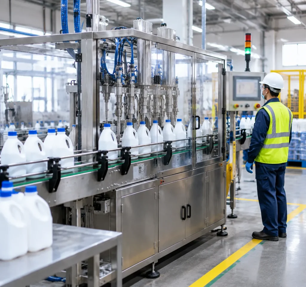 Bleach Filling Machine Selection Materials and Compatibility