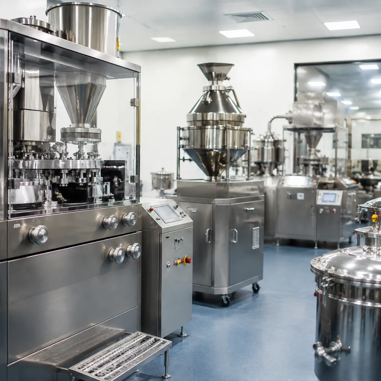 Pharmaceutical Equipment List for Solid Dosage
