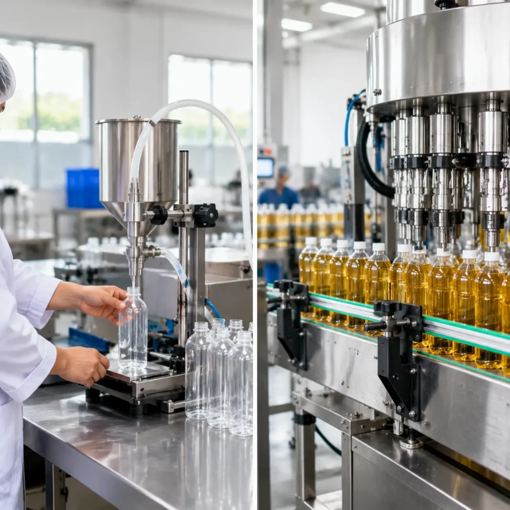 Semi Automatic vs Automatic Filling Machines Upgrade Guide